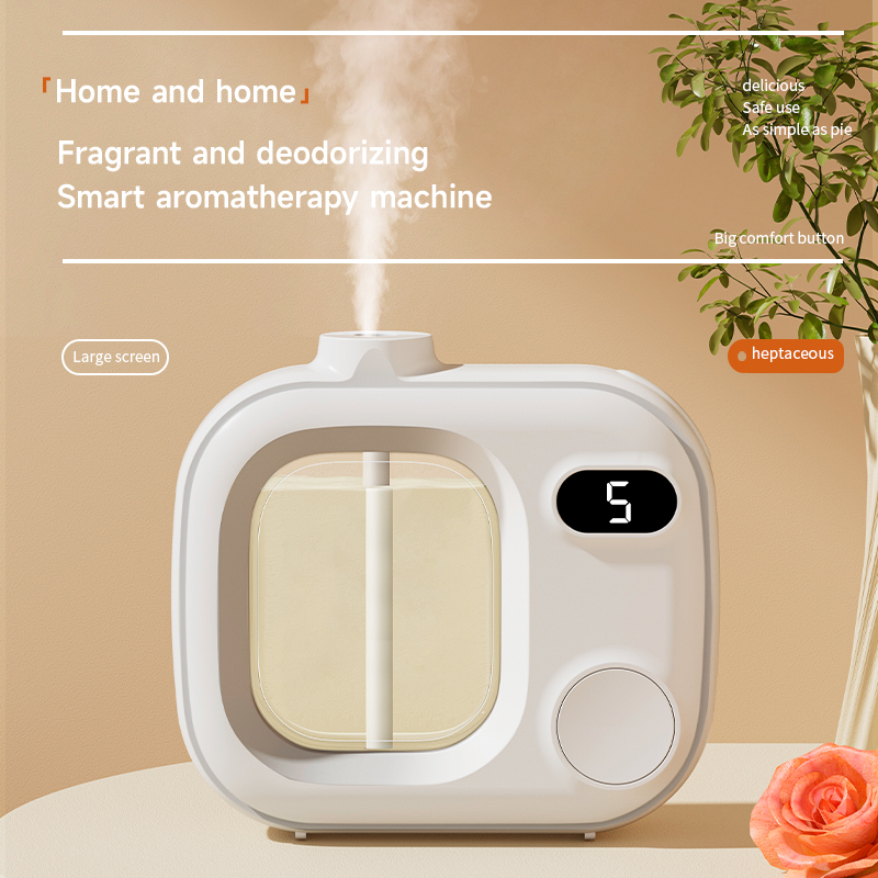 Smart Humidifier - เครื่องกระจายกลิ่นอโรมาอัจฉริยะ เหมาะสำหรับน้ำหอมน้ำมันหอมระเหย ชาร์จ USB ได้ ตั้งเวลาได้