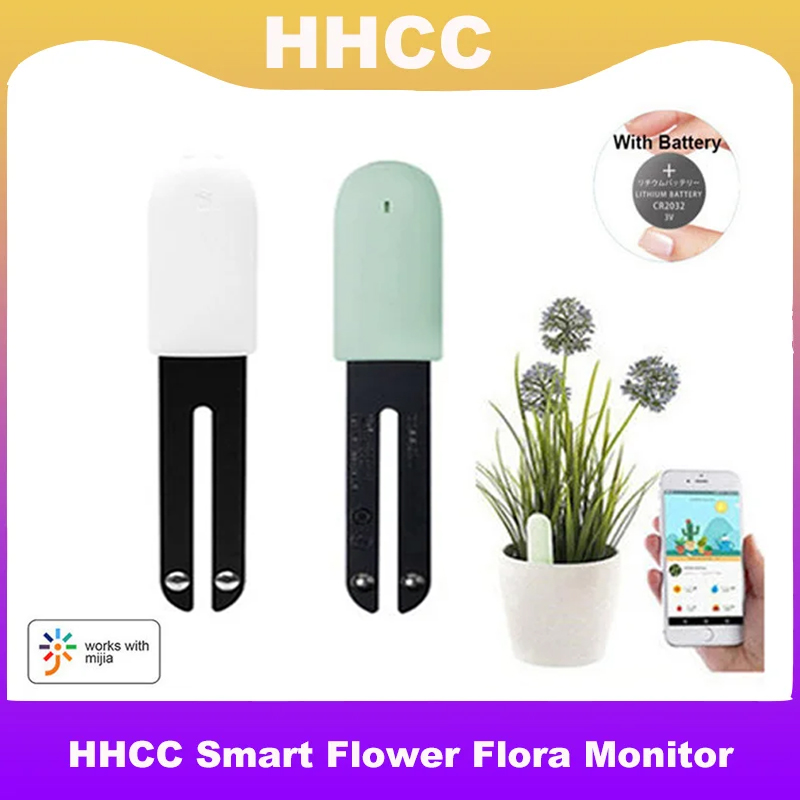 Smart Home Xiaomi Devices - เครื่องตรวจวัดคุณภาพดินในสวน HHCC Flora Monitor สำหรับดูแลต้นไม้ หญ้า