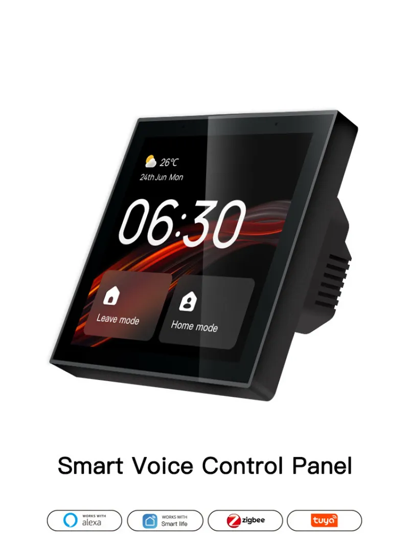 Smart Home Voice Control - สวิตช์อัจฉริยะ Tuya Smart Home ขนาด 4