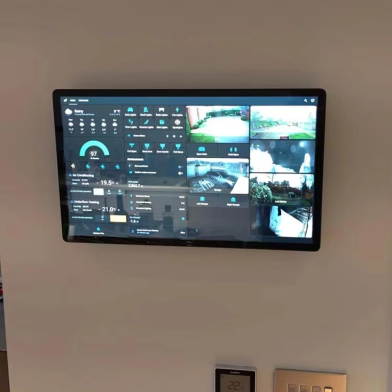 Smart Home Touchscreen Control Panel - หน้าจอแท็บเล็ตระบบสัมผัสแบบติดผนัง ขนาด 21.5 27 32 43