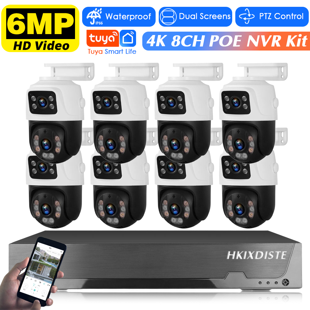 Smart Home Video - H.265 สมาร์ทระบบเฝ้าระวังวิดีโอ 8CH 4K POE NVR