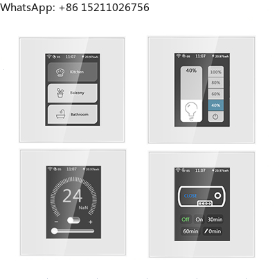 Smart Home Touchscreen Control Panel - แผงควบคุมหน้าจอสัมผัส LCD Lanbon L8 สวิตช์ Wifi
