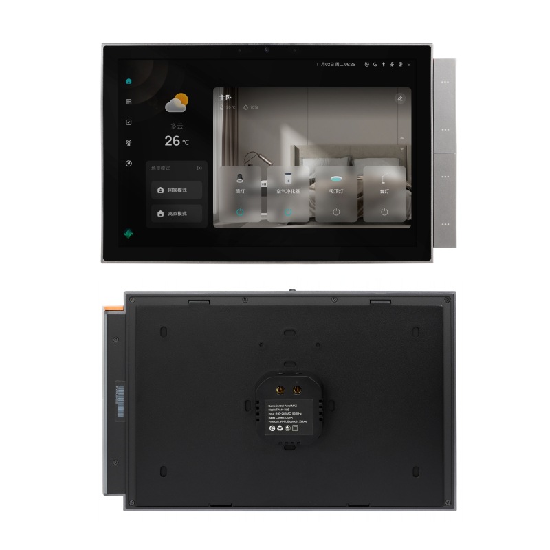 Smart Home Touchscreen Control Panel - สำหรับ Tuya 10.1 นิ้ว TPA10-M2E แผงควบคุมระบบอัตโนมัติภายในบ้านอัจฉริยะพร้อมระบบสั่งงานด้วยเสียง