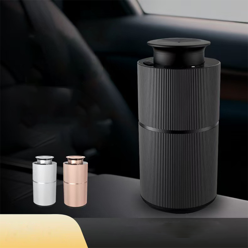 Smart Home Office - เครื่องกระจายกลิ่นอโรมาแบบพกพา ไร้น้ำ ใช้ในรถยนต์ บ้าน และออฟฟิศ ตัวเครื่องโลหะ
