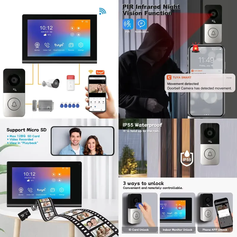 Smart Home Video - 【CHIMU HOME】 กล้องวิดีโออินเตอร์คอม IP รุ่นใหม่ปี 2026