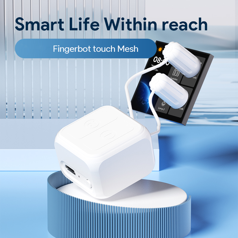 Smart Home Japan - รุ่นใหม่ของฟิงเกอร์โรบอทหน้าจอสัมผัส ปุ่มสัมผัสสำหรับ Tuya Smart Life สำหรับการควบคุมระยะไกลและการอัตโนมัติของบ้านอัจฉริยะ