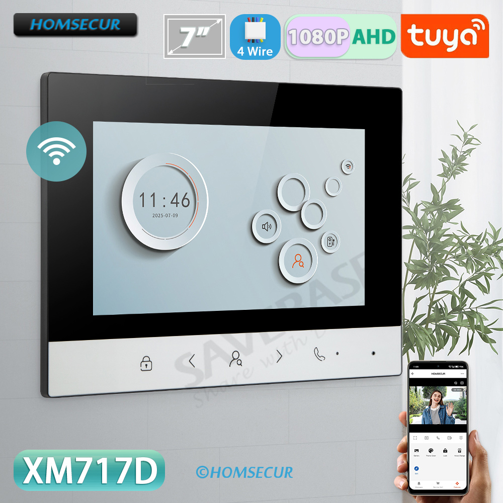 Smart Home Video - จอภาพภายในบ้านอัจฉริยะ Tuya Smart WIFI ขนาด 7