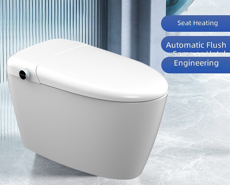 Smart Home Hotel - ที่นั่งชักโครกอัจฉริยะพร้อมระบบทำความร้อน, ระบบชำระล้างอัตโนมัติ, ระบบชำระล้างเมื่อไฟฟ้าดับ, เหมาะสำหรับใช้ในบ้าน โรงแรม อพาร์ตเมนต์,