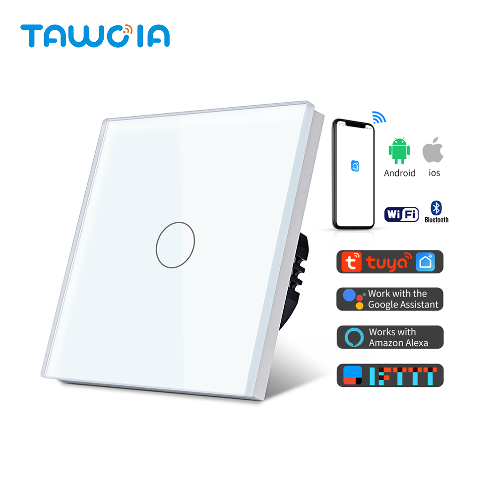 Smart Home Touchscreen Control Panel - TAWOIA Wifi Smart Switch หม้อไอน้ำเครื่องทำน้ำอุ่น20A Tuya