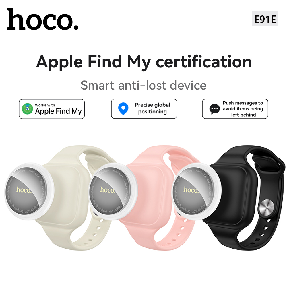 Smart Home Iot - HOCO E91E ตัวติดตาม GPS ขนาดเล็กอัจฉริยะ ใช้งานร่วมกับแอป