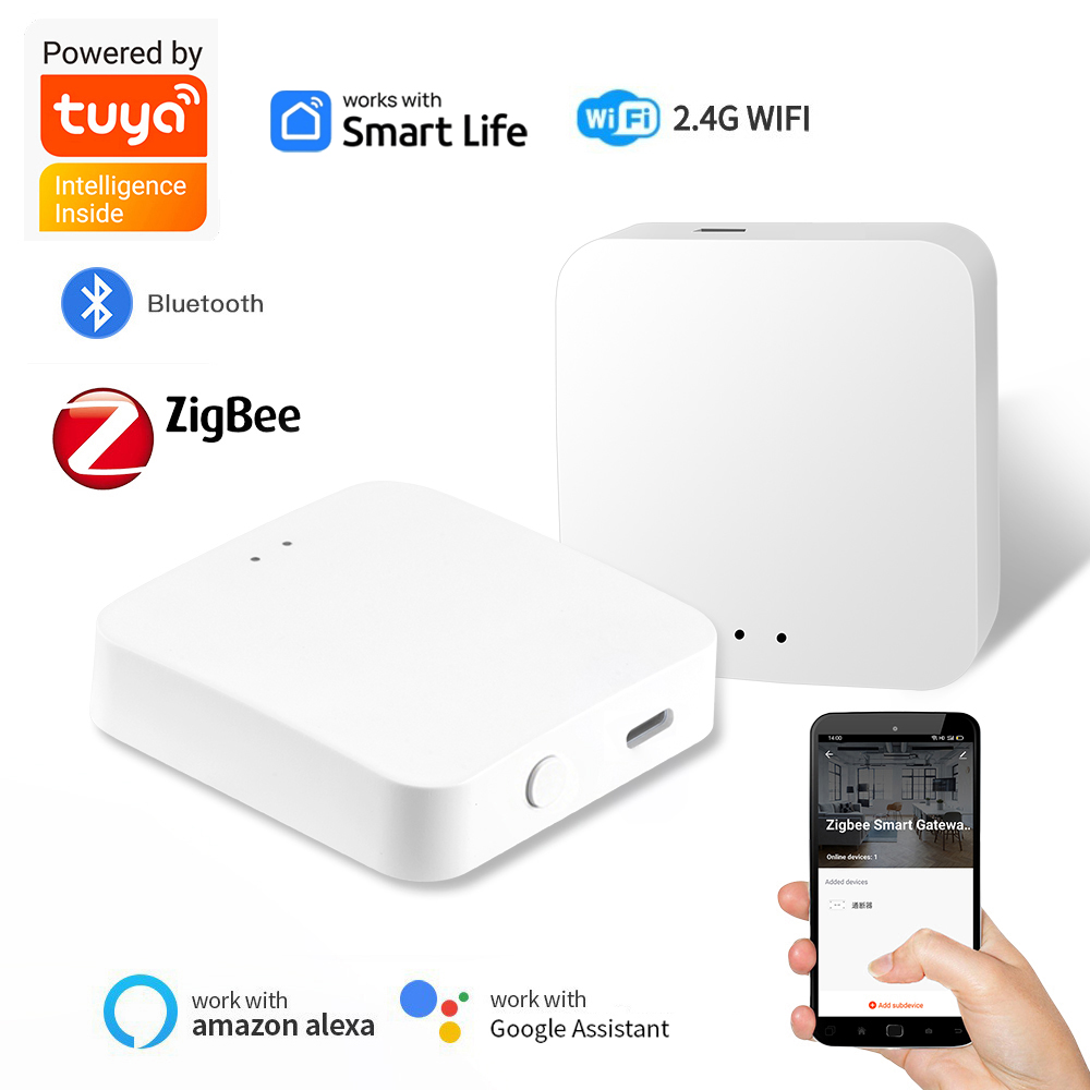 Smart Home Hub Xiaomi - Tuya Smart LifeAPP Multi-mode Gateway ZigBee