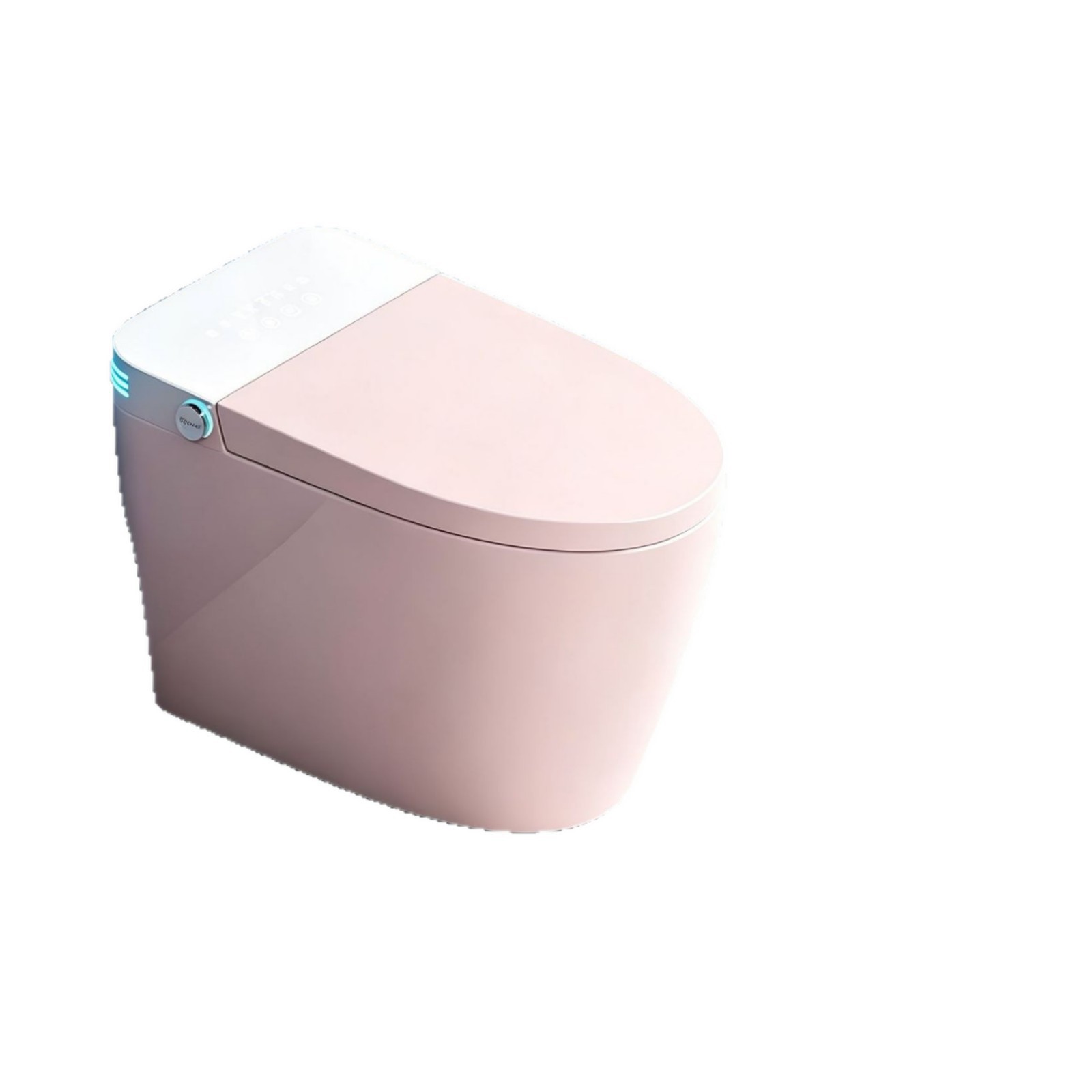 Smart Home Hotel - สุขภัณฑ์อัจฉริยะ สีชมพู ออลอินวัน อัตโนมัติ ไม่มีข้อจำกัดแรงดันน้ำ ระบบชำระล้างแบบไซฟอน