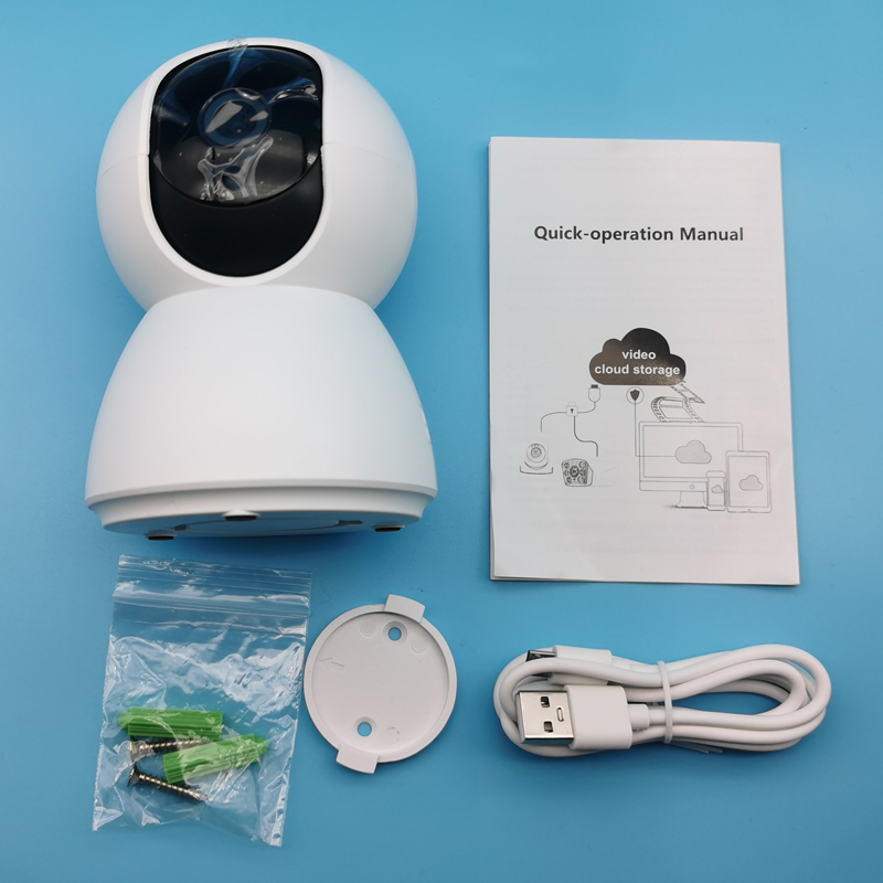 Smart Home Video - กล้องวงจรปิดอัจฉริยะ Tuya 2MP กล้อง IP หมุนได้