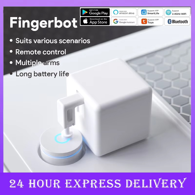 Smart Home Japan - Tuya Zigbee3.0 สมาร์ท Fingerbot สวิทช์ Bot