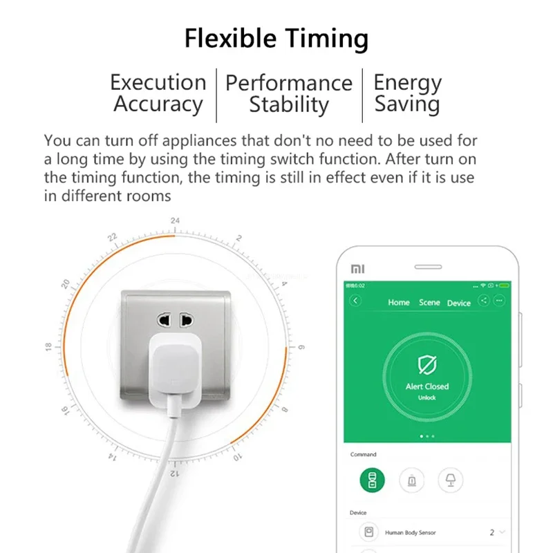ปลั๊กไฟอัจฉริยะไร้สาย Xiaomi M - Smart Home Xiaomi Devices บทวิจารณ์และราคา