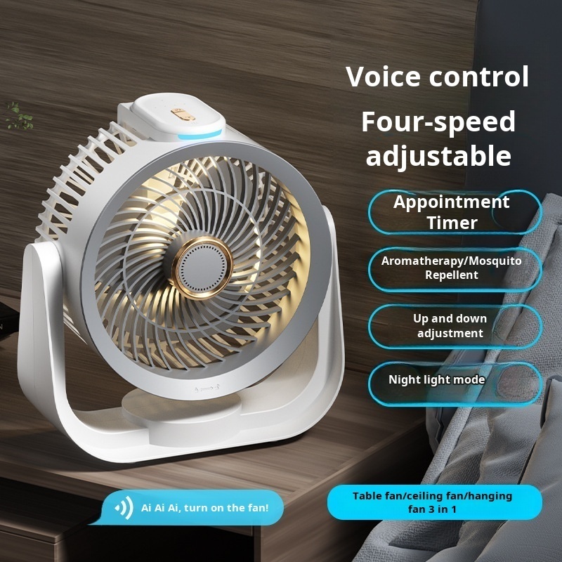 พัดลมตั้งโต๊ะอัจฉริยะ ไฟกลางคื - Smart Home Office บทวิจารณ์และราคา