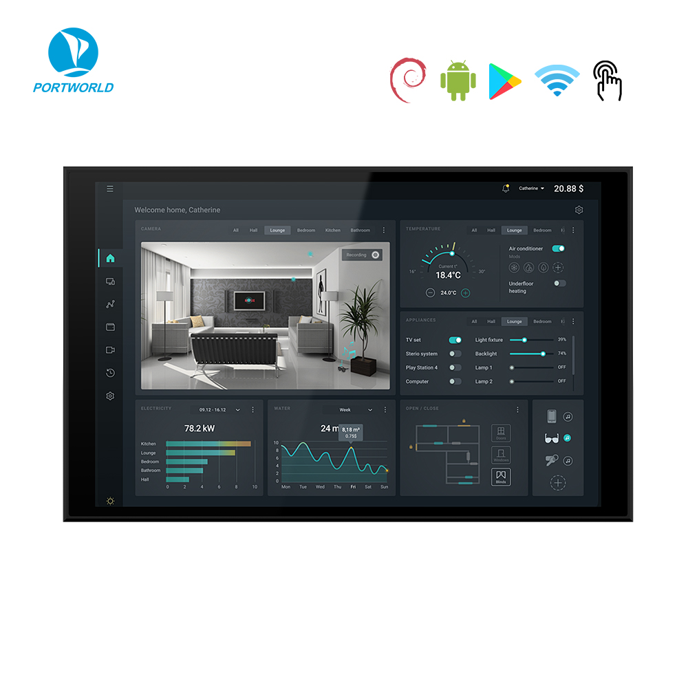 แผงควบคุมบ้านอัจฉริยะ New Slim - Smart Home Market บทวิจารณ์และราคา