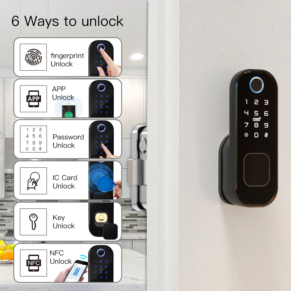 Moes WiFi Tuya ล็อคด้วยลายนิ้ว - Smart Home Hotel บทวิจารณ์และราคา