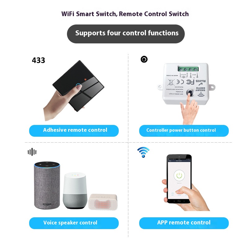 อุปกรณ์ตัดการเชื่อมต่ออัจฉริยะ - Smart Home Voice Control บทวิจารณ์และราคา