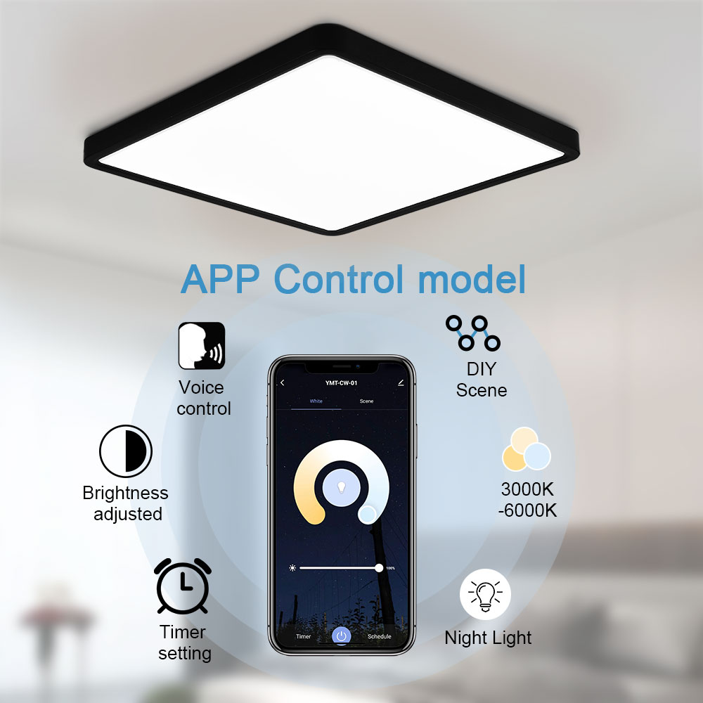 โมเดิร์น LED ไฟติดเพดานสมาร์ท  - Smart Home Touchscreen Control Panel บทวิจารณ์และราคา