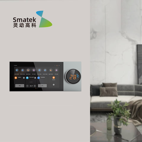 สวิตช์ผนังระบบสมาร์ทโฮม KNX EI - Smart Home Touchscreen Control Panel บทวิจารณ์และราคา