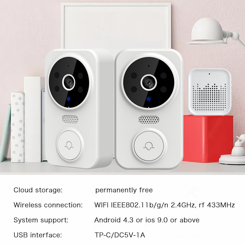 กริ่งประตูอัจฉริยะ Tuya WIFI ส - Smart Home Video บทวิจารณ์และราคา