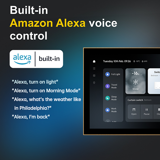 2025 Golden Security TPA08 Tuy - Smart Home Touchscreen Control Panel บทวิจารณ์และราคา
