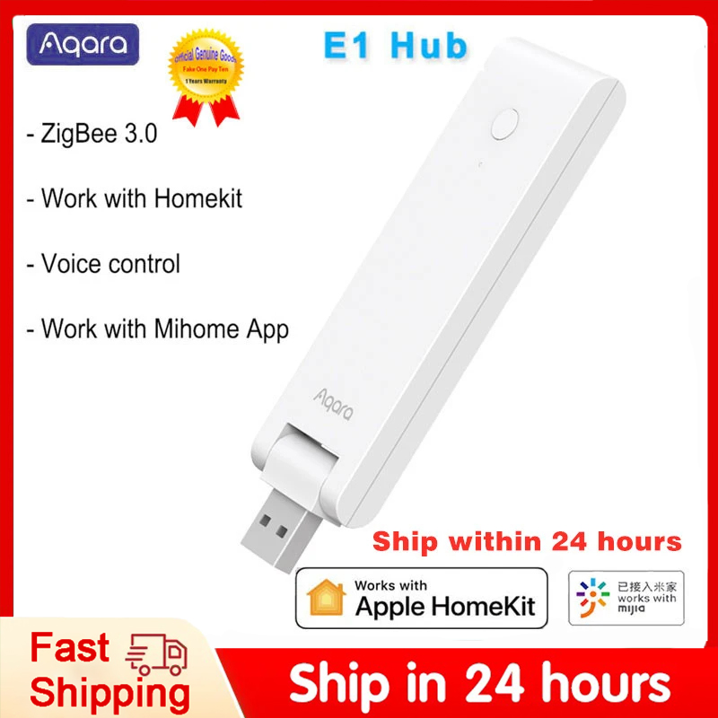 Aqara E1 สมาร์ทเกตเวย์ Zigbee  - Smart Home Hub Xiaomi บทวิจารณ์และราคา