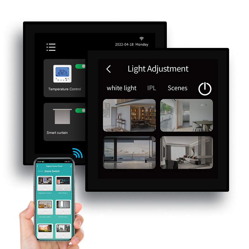 แผงควบคุมหน้าจอสัมผัสขนาด 4 นิ - Smart Home Touchscreen Control Panel บทวิจารณ์และราคา