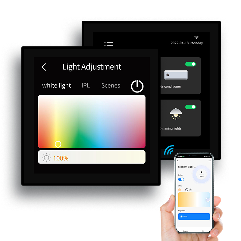 แผงควบคุมหน้าจอสัมผัสขนาด 4 นิ - Smart Home Touchscreen Control Panel บทวิจารณ์และราคา