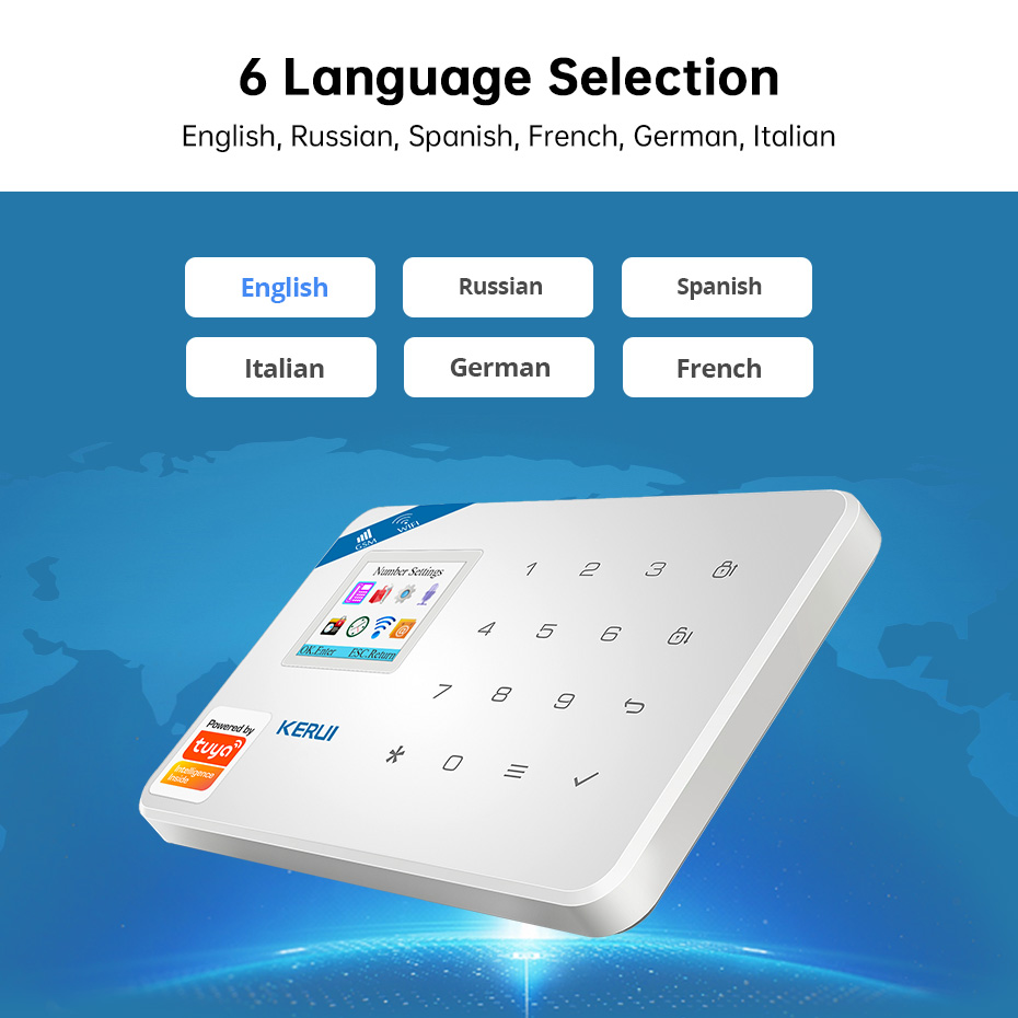 KERUI W181 ระบบรักษาความปลอดภั - Smart Home Video บทวิจารณ์และราคา