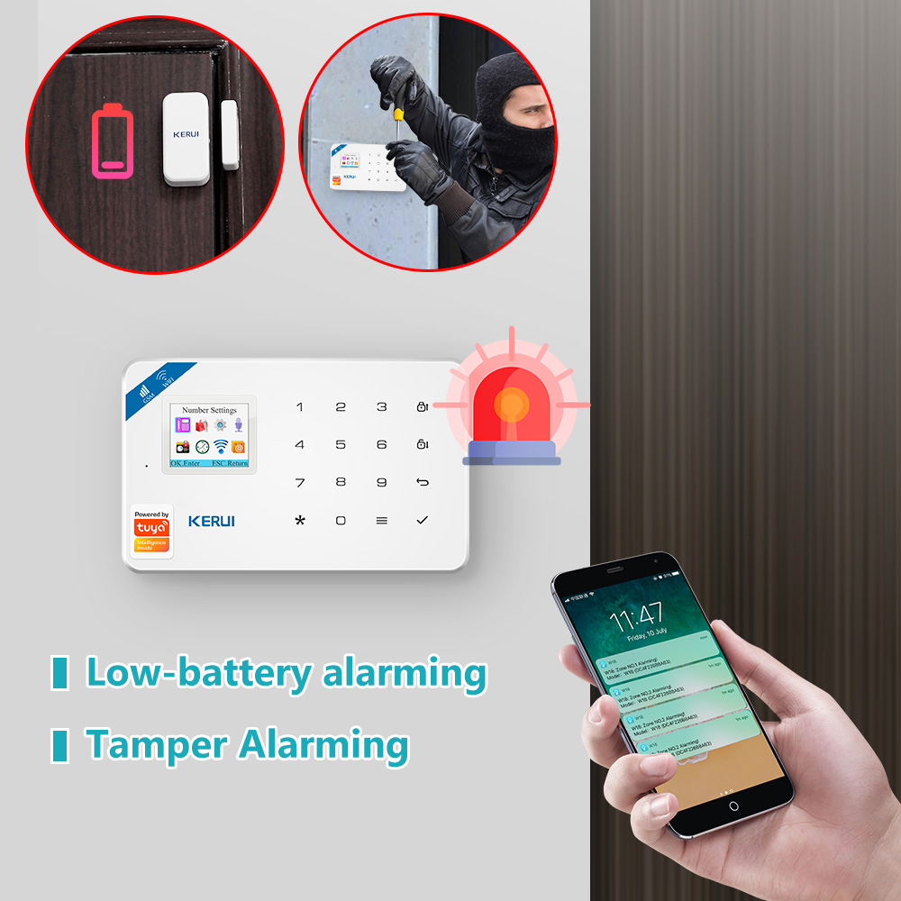 KERUI W181 ระบบรักษาความปลอดภั - Smart Home Video บทวิจารณ์และราคา
