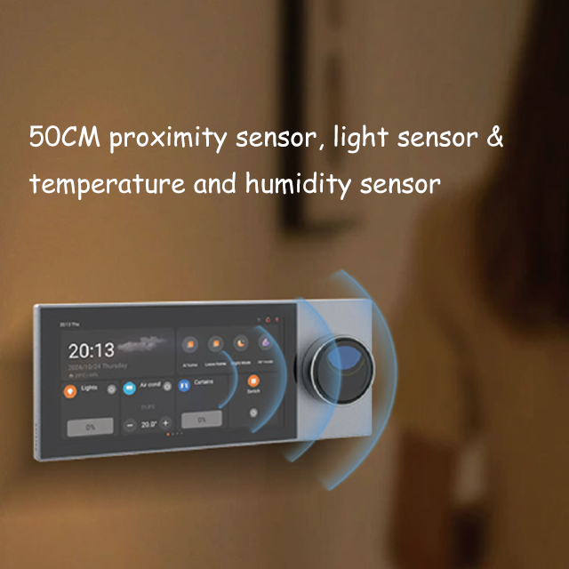 สวิตช์ติดผนังระบบบ้านอัจฉริยะ  - Smart Home Touchscreen Control Panel บทวิจารณ์และราคา