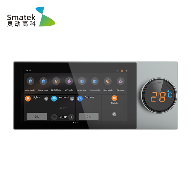 สวิตช์ติดผนังระบบบ้านอัจฉริยะ  - Smart Home Touchscreen Control Panel บทวิจารณ์และราคา