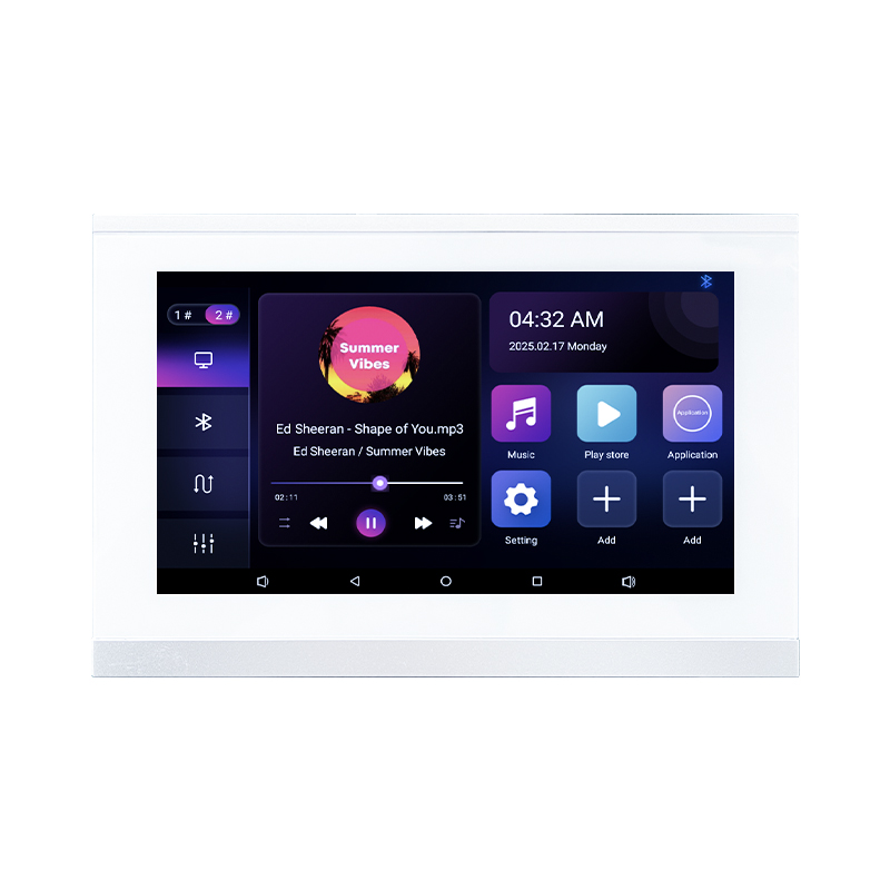 บ้านสมาร์ท Auido ในเครื่องขยาย - Smart Home Touchscreen Control Panel บทวิจารณ์และราคา