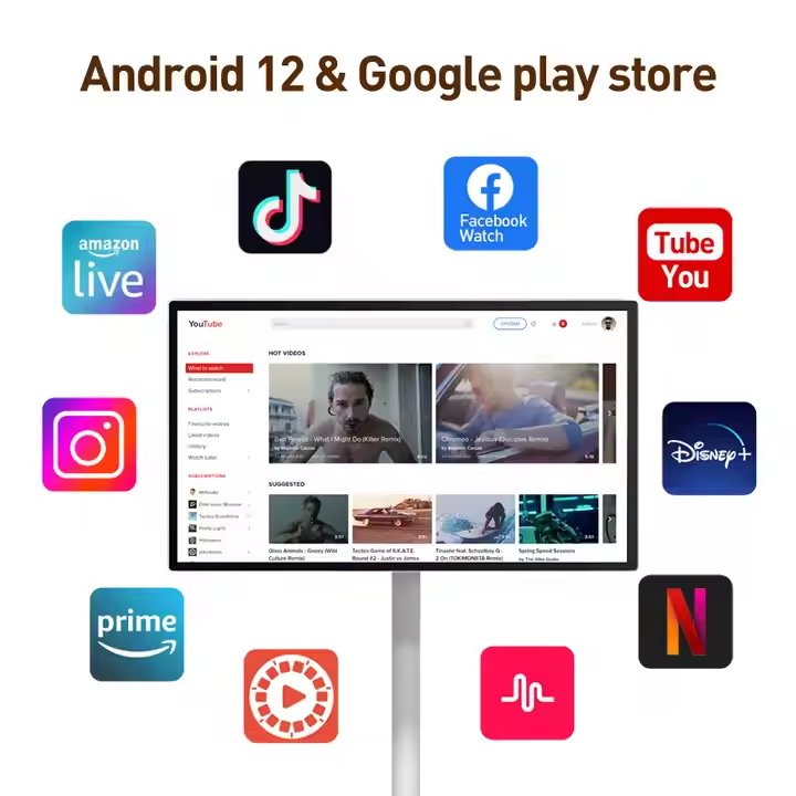 ทีวีพกพาแอลซีดีขนาด 24 นิ้ว ระ - Smart Home Office บทวิจารณ์และราคา