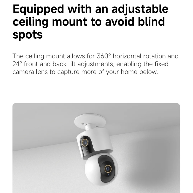 กล้องวงจรปิด Xiaomi Smart Came - Smart Home Xiaomi Devices บทวิจารณ์และราคา
