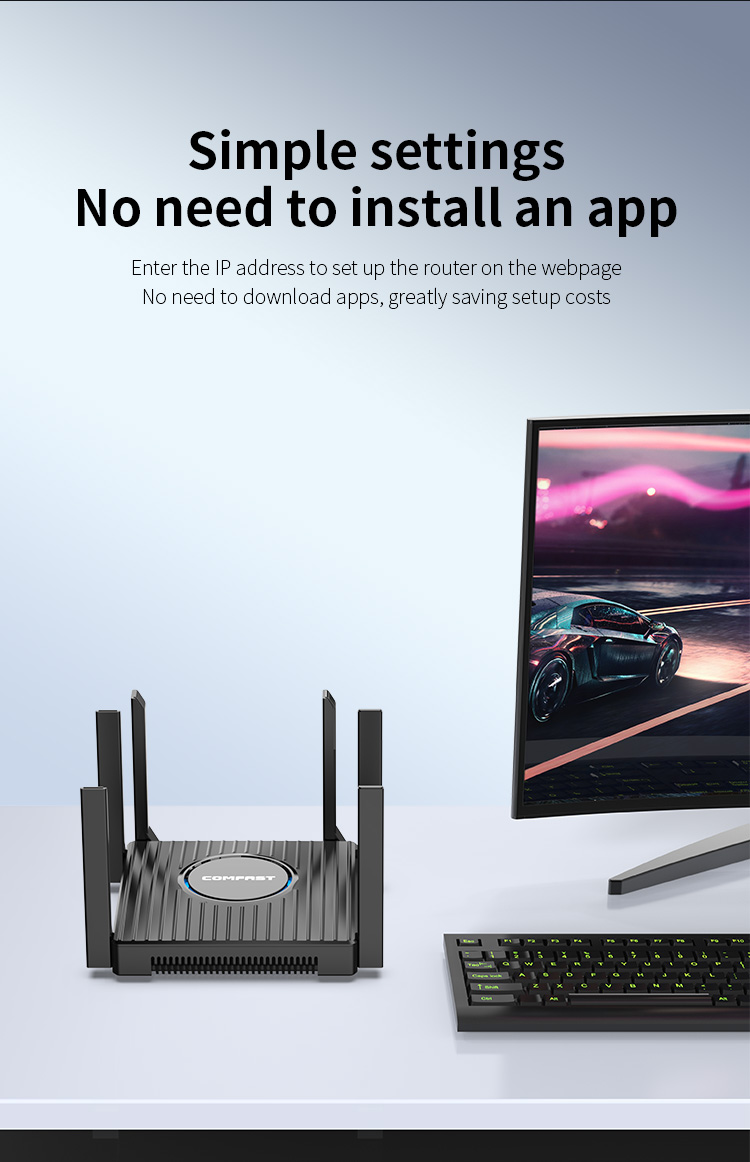 COMFAST AX3000 Router WiFi6 29 - Smart Home Dan บทวิจารณ์และราคา