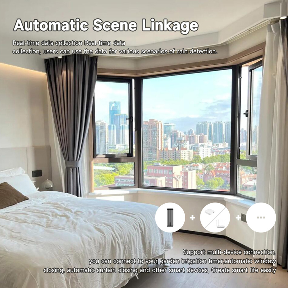 Tuya ZigBee Rain Sensor Tuya R - Smart Home Iot บทวิจารณ์และราคา