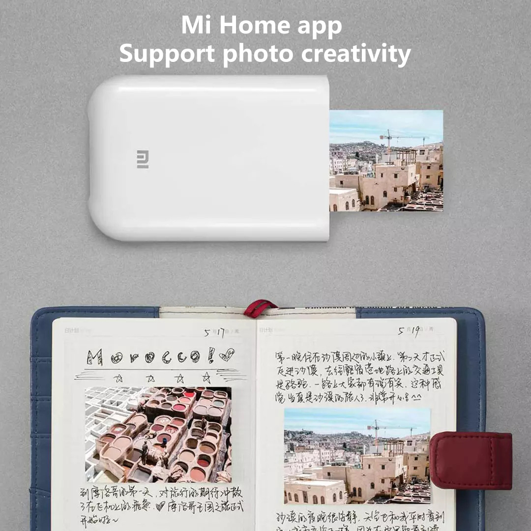 เครื่องพิมพ์ภาพพกพา Xiaomi Mi  - Smart Home Png บทวิจารณ์และราคา