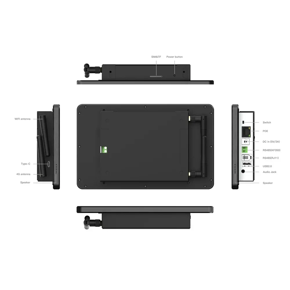 DC ในขนาด 8 นิ้ว ≥5.0 นิ้ว, P8 - Smart Home Control บทวิจารณ์และราคา
