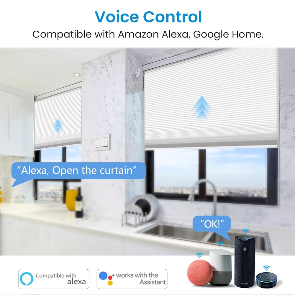 สวิตช์ม่านอัจฉริยะสำหรับมอเตอร - Smart Home Voice Control บทวิจารณ์และราคา
