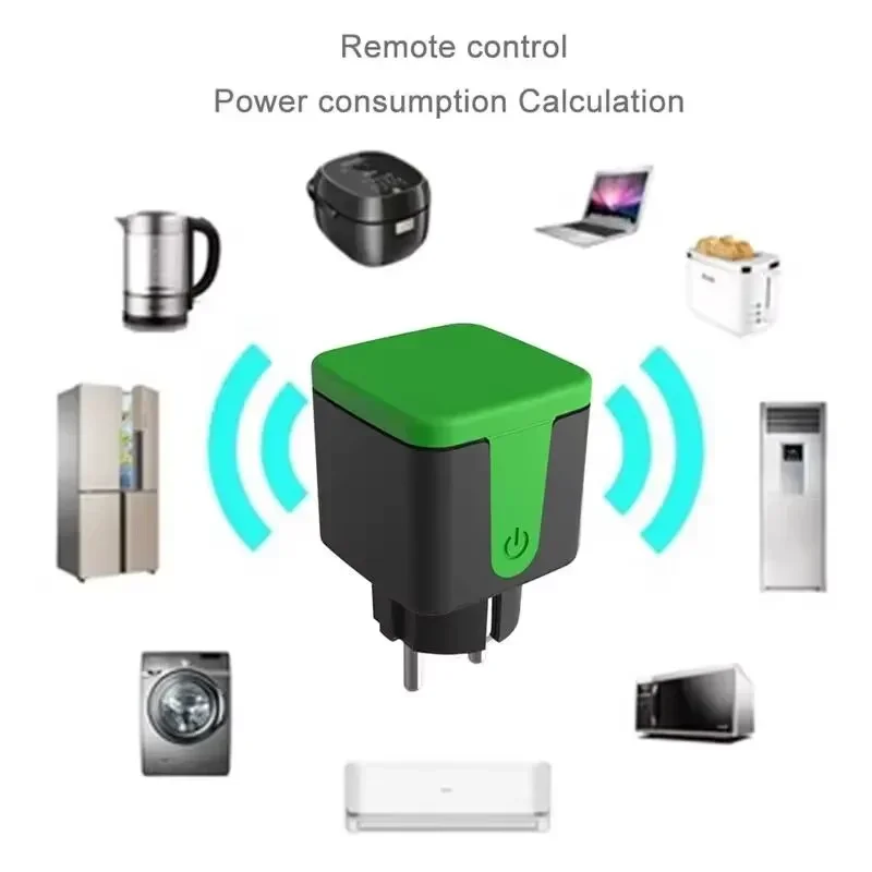 ปลั๊กไฟอัจฉริยะ Tuya EU 16A Wi - Smart Home Voice Control บทวิจารณ์และราคา