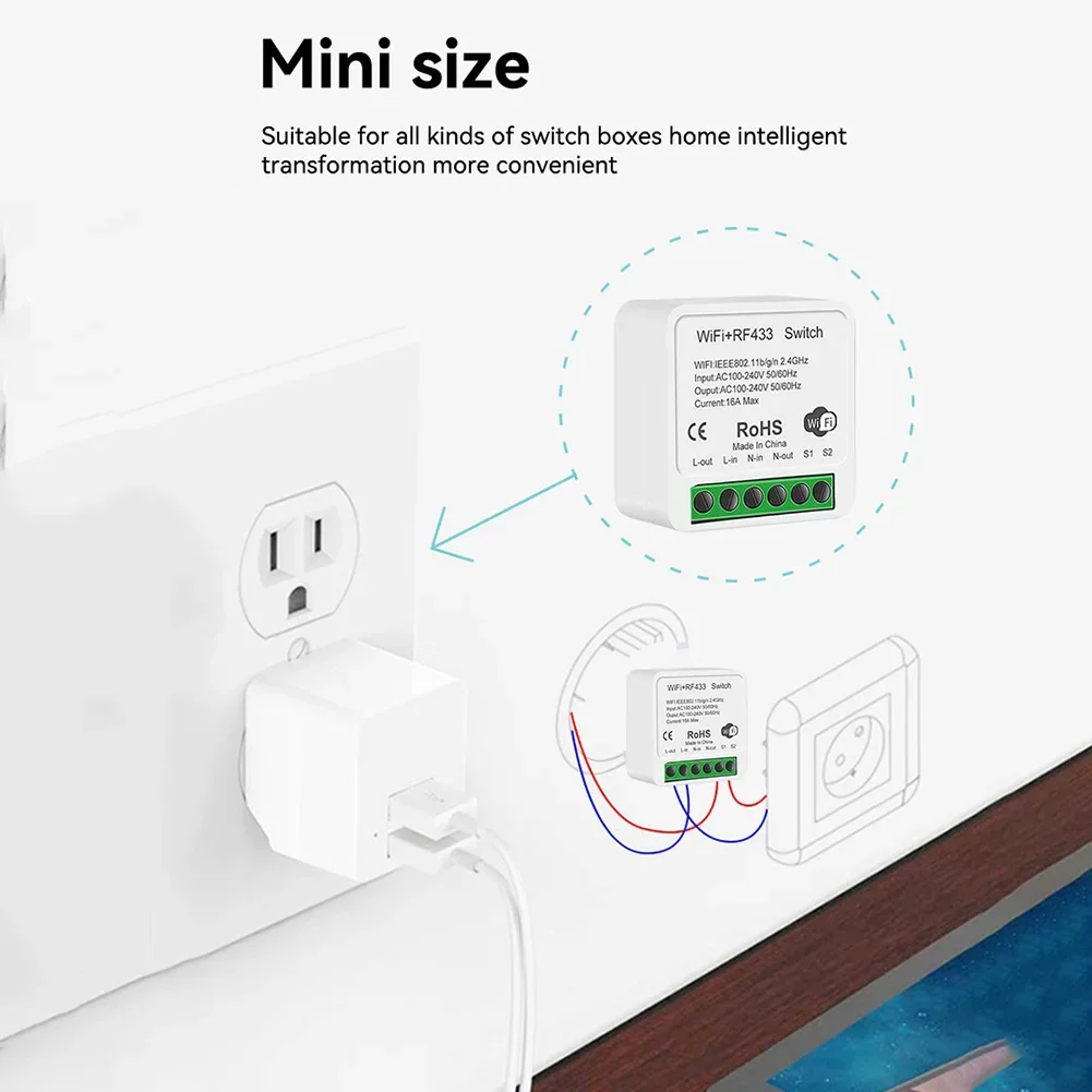 โมดูลควบคุมด้วยเสียง WiFi RF43 - Smart Home Voice Control บทวิจารณ์และราคา