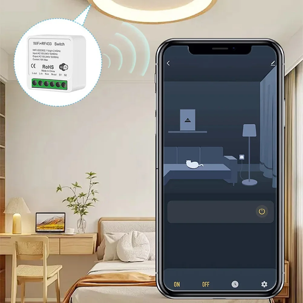 โมดูลควบคุมด้วยเสียง WiFi RF43 - Smart Home Voice Control บทวิจารณ์และราคา