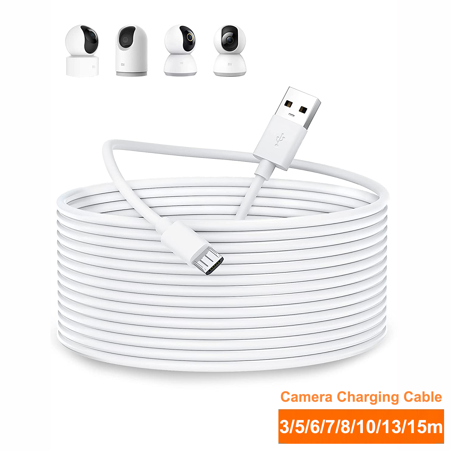 สายต่อ Micro USB ยาว3 ~ 13ม. ส - Smart Home Xiaomi Devices บทวิจารณ์และราคา