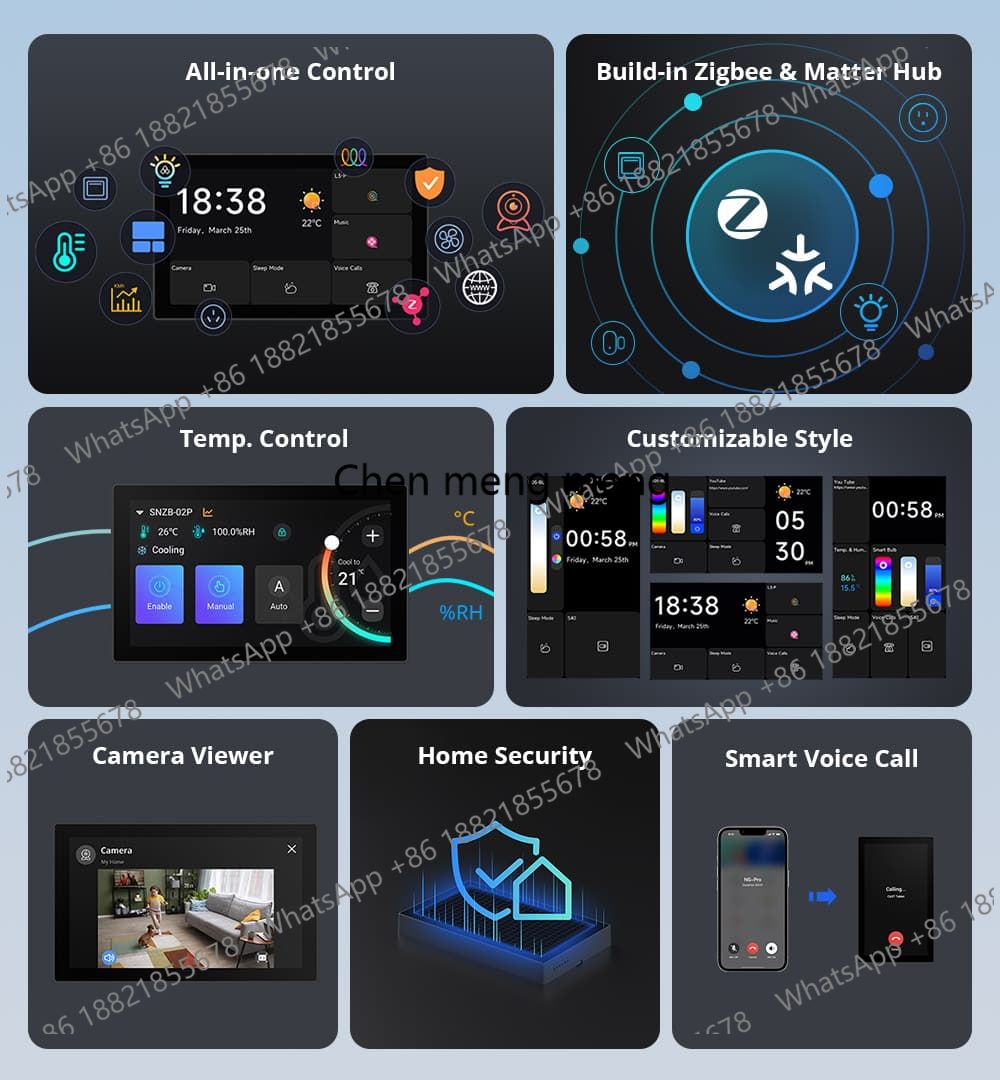 แผงควบคุมบ้านอัจฉริยะ NSPanel  - Smart Home Touchscreen Control Panel บทวิจารณ์และราคา