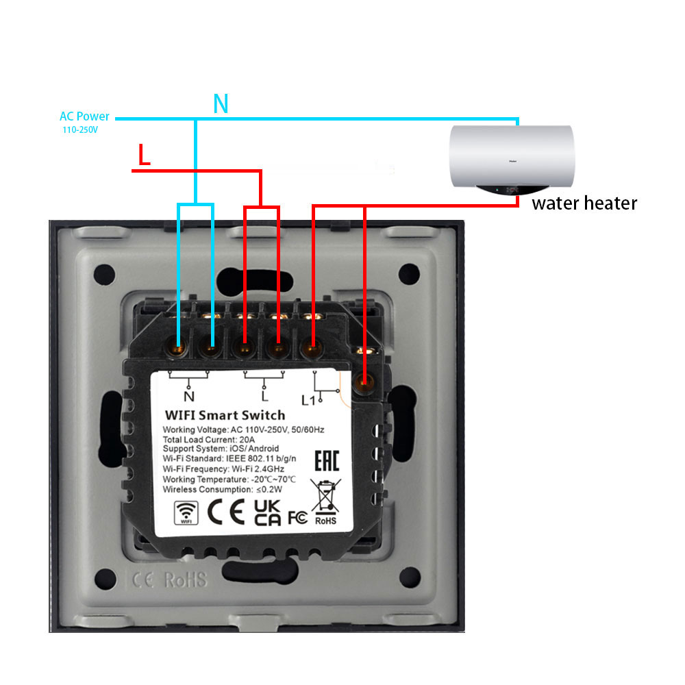 TAWOIA Wifi Smart Switch หม้อไ - Smart Home Touchscreen Control Panel บทวิจารณ์และราคา