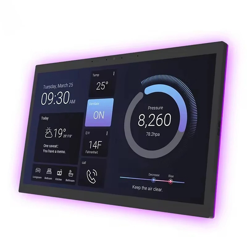แผงควบคุมบ้านอัจฉริยะแบบติดผนั - Smart Home Touchscreen Control Panel บทวิจารณ์และราคา