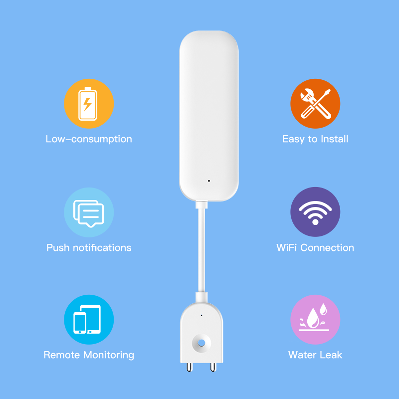 Tuya WiFi ZigBee Water Sensor  - Smart Home Iot บทวิจารณ์และราคา
